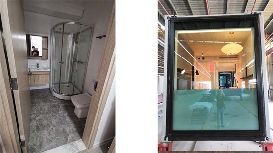 集裝箱幕墻內飾1