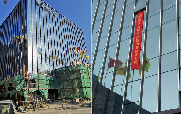 深圳玻璃幕墻造價多少錢一平方，中東幕墻專解！