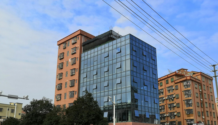 深圳明框玻璃幕墻工程-喜榮榮創意文化園