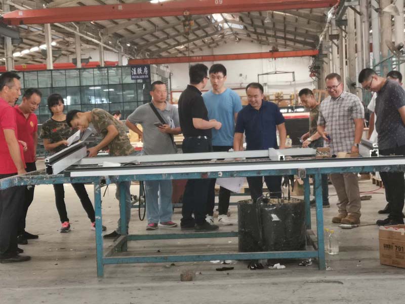 集裝箱幕墻現場確認樣板